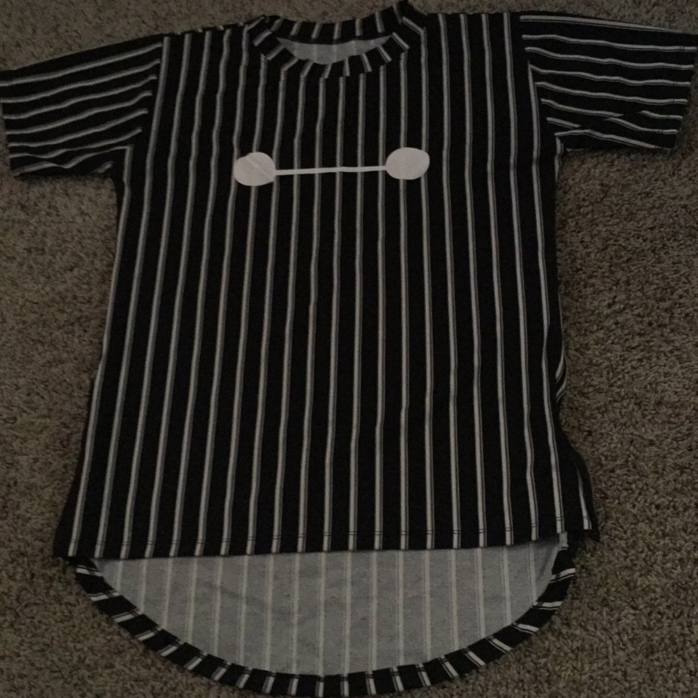 Longline stripe BMAX shirt unisex